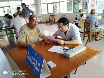 健康管理科深入社區，貼心服務守護村民健康